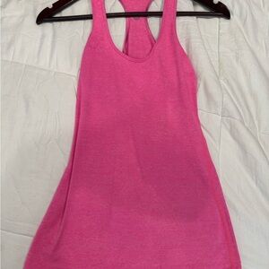 Lululemon Athletica Pink Racerback Tank Top
